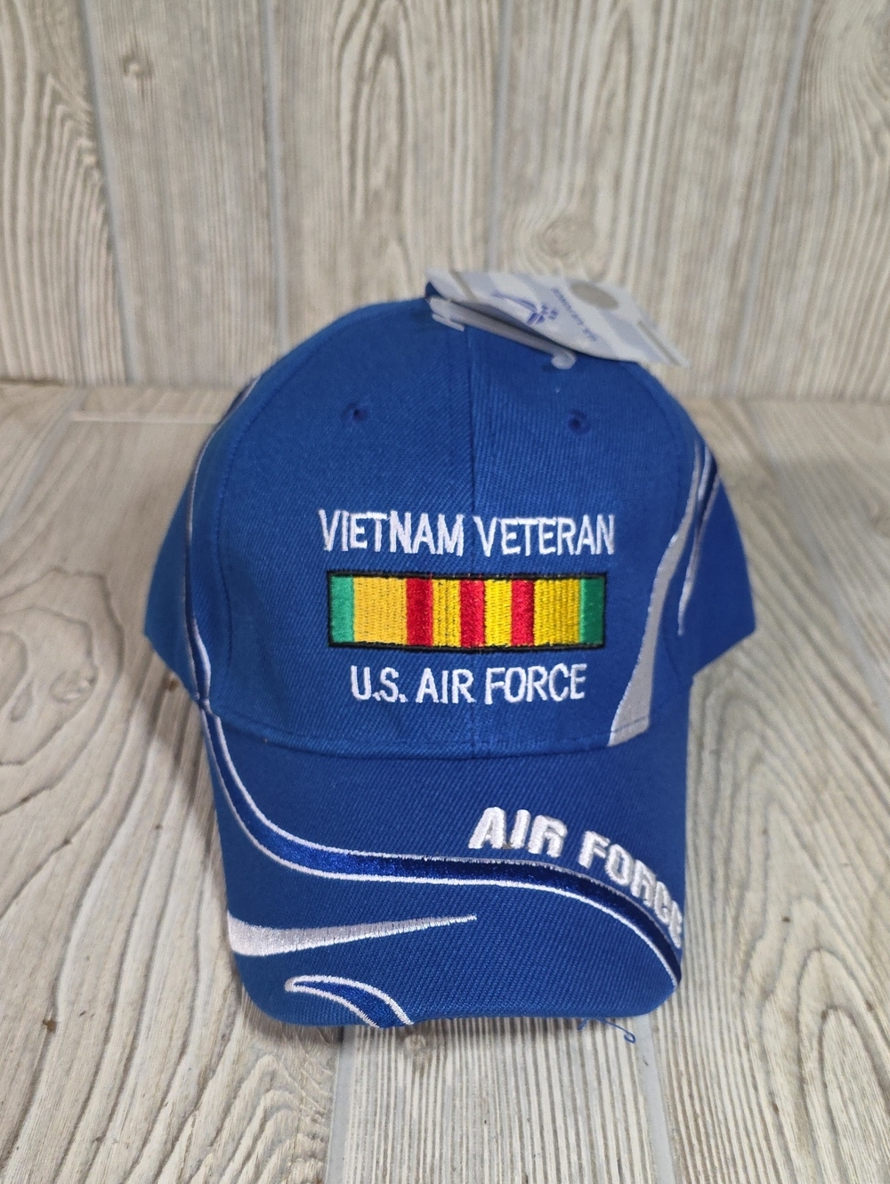 Vietnam Vetran U.S. Air Force Blue Adjustable Hat NEW